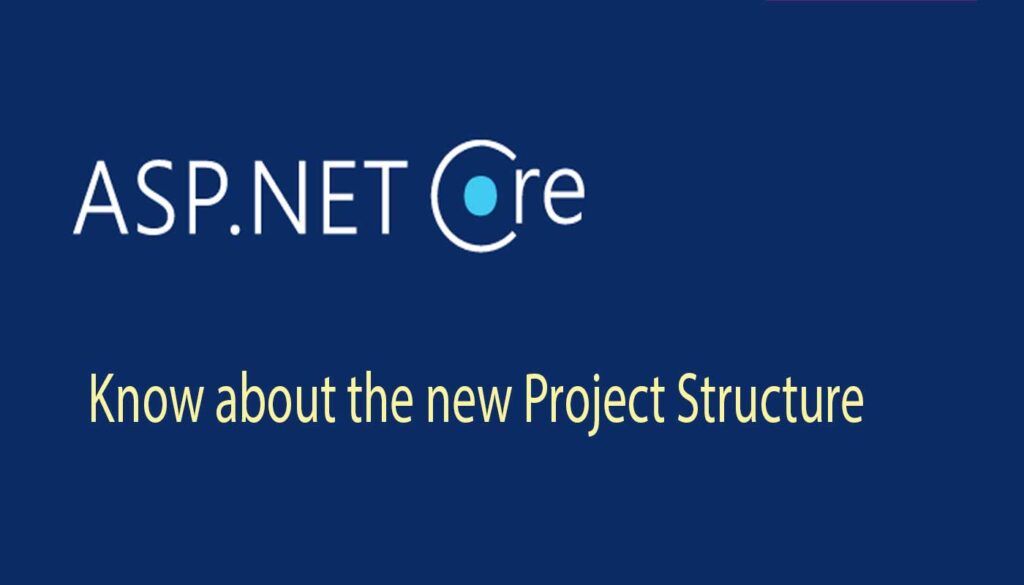 Asp.net core project structure